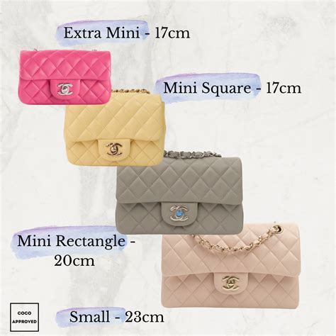 what is the dimension of medium chanel flap bag|Chanel bag size chart.